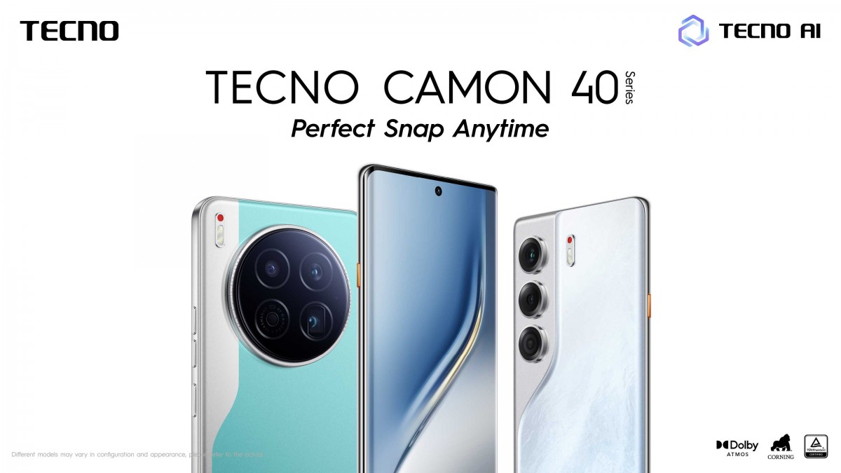 مواصفات Tecno Camon 40.. شاشة AMOLED بتردد 120Hz